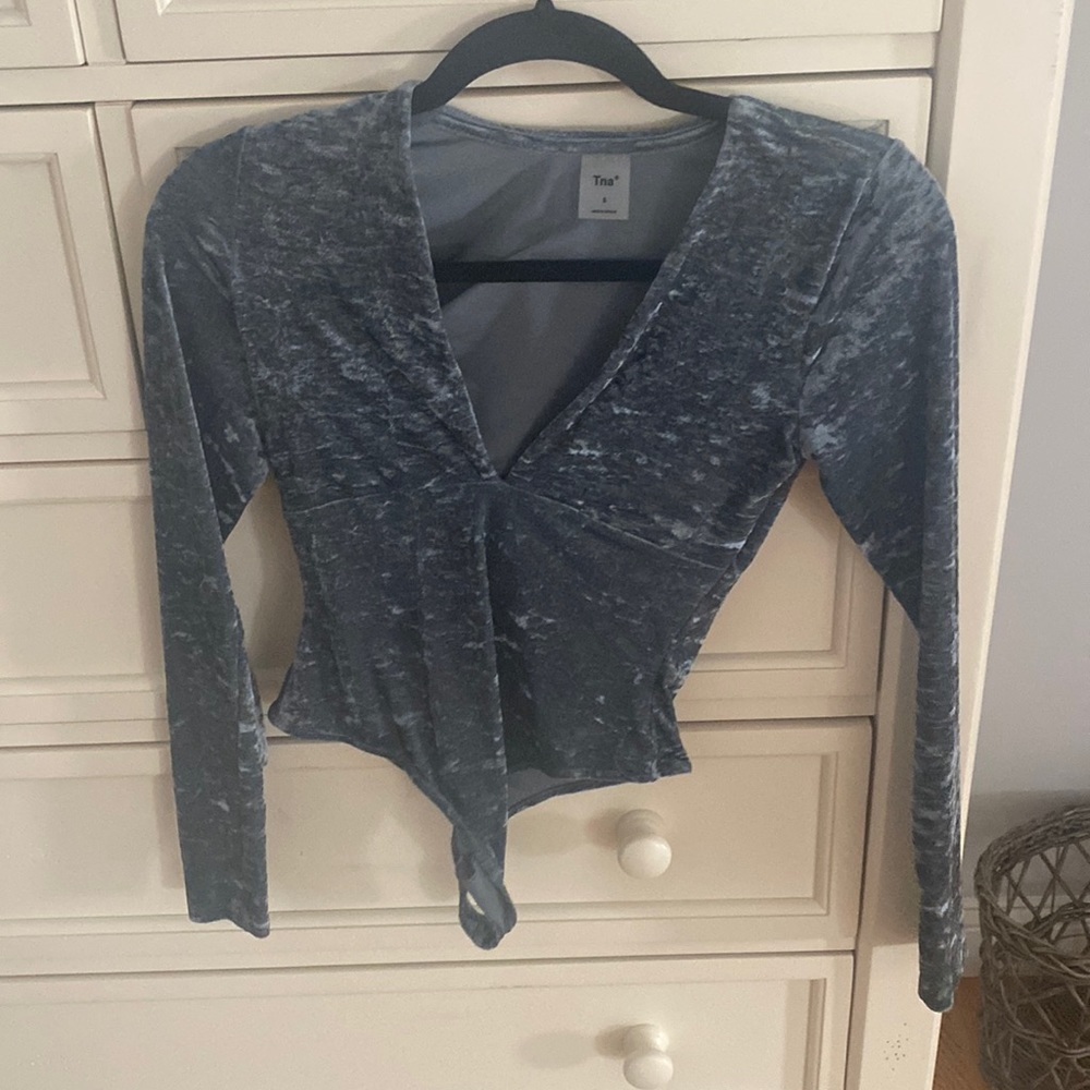 Velvet bodysuit